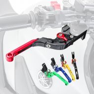 Brake lever and clutch lever set Vario 3 Kawasaki Z 650 17-20 V-Trec foldable and length adjustable