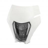 LED Scheinwerfer ECE mit Lampenmaske für KTM EXC / EXC-F / Freeride / Enduro / SMC 14-21 Xdure SW1 weiß_1
