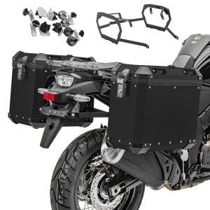 Alu-Koffer + Kofferträger für Yamaha Tenere 700 19-21 Bagtecs GX38-45 schwarz_1