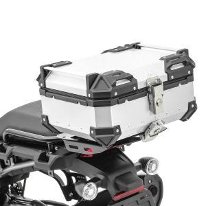 Motocykl Alu Top Case Bagtecs XB28S Aluminium Universal 28 Liter silver