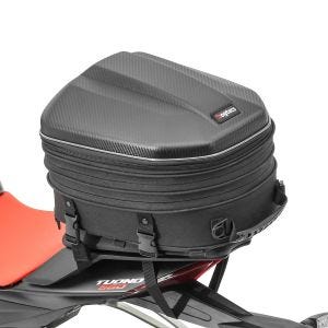 Motorrad Hecktasche für Beifahrersitz Bagtecs CRB Volumen variabel 14-22 L_1
