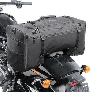 Motorrad Hecktasche Craftride SQ1 Soziustasche für Chopper und Cruiser_1