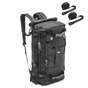 Rucksack für Vespa GTS 300 Hecktasche Bagtecs RG5 schwarz_0