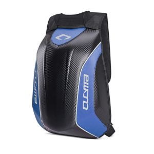 Hartschalen Rucksack Motorrad Bagtecs Carbon 30Ltr blau_1