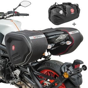 Set Satteltaschen Bagtecs RF1 + Hecktasche Drybag XF60 120L_1