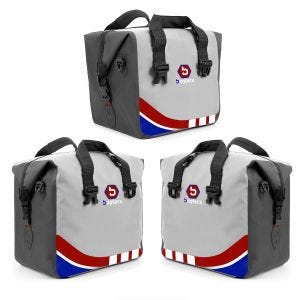 Indvendige tasker til aluminiumskufferter + toptaske kompatibel med BMW R 1250 GS / Adventure 19-24 Bagtecs CLI