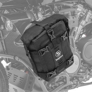 Crash bar bag Bagtecs S3B til motorcykel crash bars vandtæt 6L