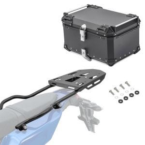 Set hliníkový horní kufr + nosič kompatibilní s Yamaha Tenere 700 19-24 XB65 black Bagtecs