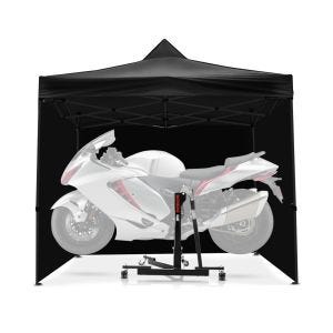 Set Zentralständer Power-Evo für KTM 790 Adventure / R 19-21 mit Rennzelt 3x3m Constands ZR1 schwarz_1
