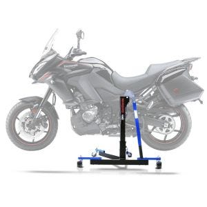 Centrální stojan kompatibilní s Kawasaki Versys 1000 12-24 modrý motocyklový zvedák ConStands Power-Evo