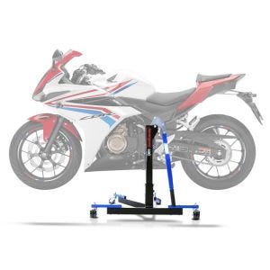 Keskituki Honda CBR 500 R 16-21 sininen Moottoripyörä tunkki ConStands Power-Evo