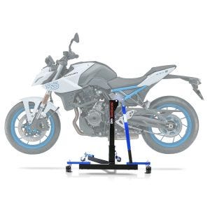 Centrální stojan kompatibilní s motocyklov&#367;m zvedákem Suzuki GSX-8S 23-25 modr&#367; ConStands Power-Evo