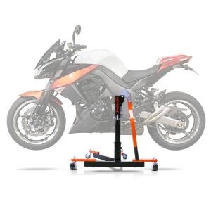 Keskituki Kawasaki Z 1000 10-13 oranssi Moottoripyörä tunkki ConStands Power-Evo