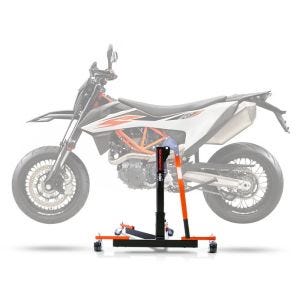 Keskiteline yhteensopiva KTM 690 SMC / R 19-24 oranssin moottoripyörän tunkin kanssa ConStands Power-Evo
