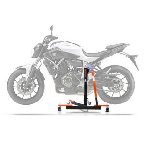 Keskiteline yhteensopiva Yamaha MT-07 13-25 oranssin moottoripyörän tunkin kanssa ConStands Power-Evo