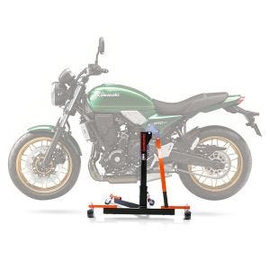 Keskiteline yhteensopiva Kawasaki Z 650 RS 22-25 oranssin moottoripyörän tunkin kanssa ConStands Power-Evo