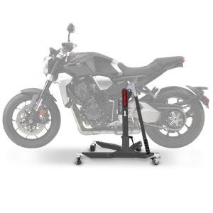Keskiteline yhteensopiva Honda CB 1000 R 18-25 harmaan moottoripyörän tunkin kanssa ConStands Power-Classic