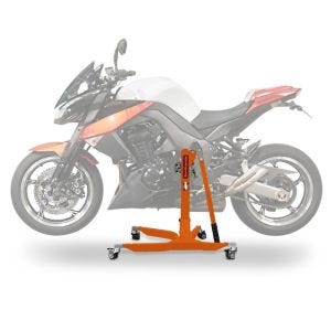 Keskituki Kawasaki Z 1000 10-13 oranssi Moottoripyörä tunkki ConStands Power-Classic