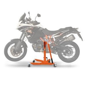 Zentralständer passend für KTM 1090 / 1190 Adventure / R 13-18 orange Motorradheber ConStands Power-Classic