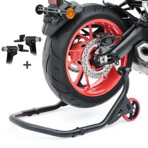 146149-0 Hinterrad Montageständer Yamaha MT-07 ConStands Falcone mit L und V Aufnahme schwarz_1
