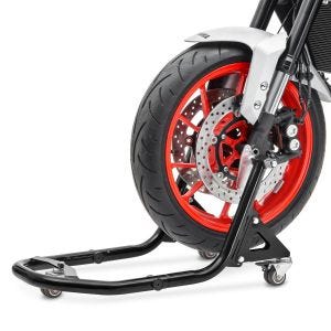 Montageständer vorne Rangierhilfe Motorradständer Constands XB2 schwarz_1