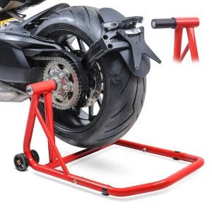 Einarm Montageständer für Ducati Streetfighter V4 / S 2020 Single CLassic-POM Einarmständer rot_1