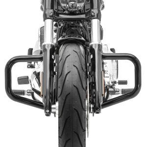 Motorrad Sturzbügel Craftride Mustache Harley Davidson Softail 18-20 in schwarz_1
