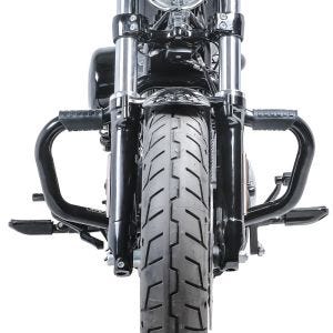 Sturzbügel Mustache II für Harley Davidson Sportster 04-20 Schutzbügel schwarz Craftride_0
