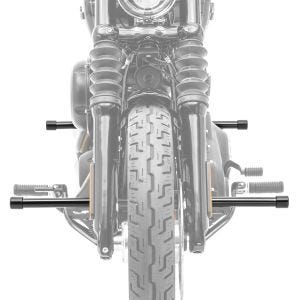 Törmäystanko + matkustajan jalkatuet törmäystanko yhteensopiva Harley Davidson Softail Street Bob / Standard 18-24 Craftride LC10 kanssa