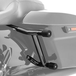 Seitenkoffer Sturzbügel passend für Harley Davidson Touring 14-25 Satteltaschen Schutzbügel Craftride SR12