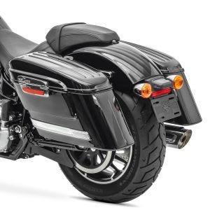Moottoripyörä tapauksessa Chopper Bagger kanssa Retainer Set Saddlebags Side Case Craftride SC6