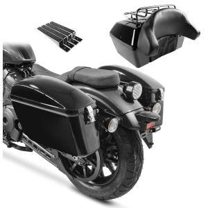 Topcase Set für Suzuki Intruder VL 1500 LC mit Seitenkoffer DL6 Craftride_1