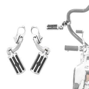 Motorrad Sturzbügel Fußrasten Craftride CF3S für 32mm in chrom_1