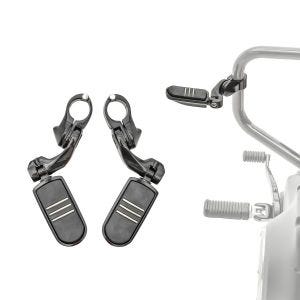 Motorrad Sturzbügel Fußrasten Craftride CF11 für 32mm in schwarz_1