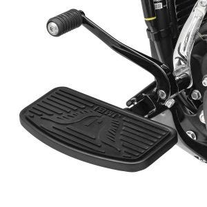 Trittbretter Fahrer Sozius für Harley Davidson Fussrasten vorne-hinten Crafride FB4 schwarz_1