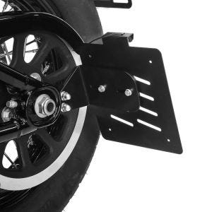 Seitlicher Kennzeichenhalter für Harley Breakout 114 18-21 Craftride S schwarz_1