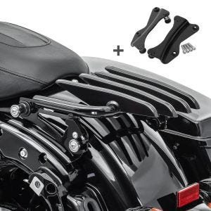 Gepäckträger und Montagekit für Harley Touring 14-20 Craftride XB schwarz_1