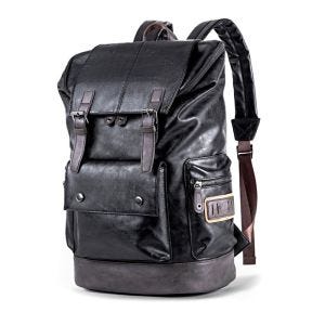 Motorrad Rucksack Craftride RL3 Hecktasche Vintage 24Ltr schwarz_1