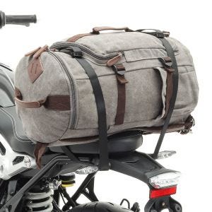 Gepäckrolle für Yamaha XV 950 / R Hecktasche Craftride VG5 hellgrau_1