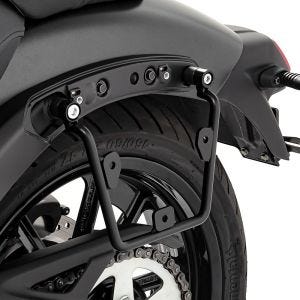 Satulalaukun pidike yhteensopiva Kawasaki Vulcan S / Café 15-24 vasemman satulalaukun välikappaleen Craftride kanssa