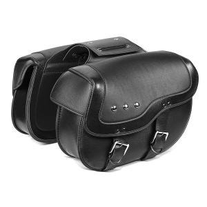 Satteltasche für Honda Shadow VT 750 / 600 / 125 C Craftride VH4 schwarz_1
