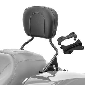 Sissybar für Harley Davidson Street Glide 14-19 Craftride mit Docking Kit schwarz_1