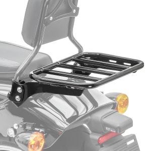 Gepäckträger für Sissybar für Harley Breakout / Fat Boy / 114 18-20 schwarz Craftride_1