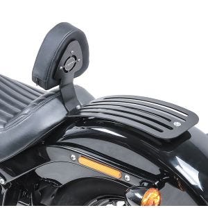 Set Fahrer Rückenlehne Gepäckträger für Harley Softail Street Bob 18-20 Craftride Sissybar_0