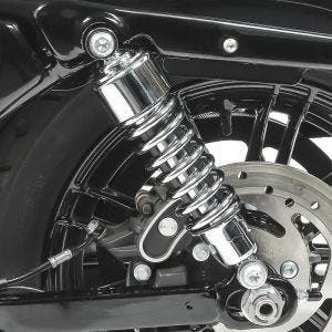 Stossdämpfer 267 mm" für Harley-Davidson Sportster 88-20 Tieferlegung chrom_0