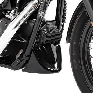Vatsapannu on yhteensopiva Harley Davidson Dyna Modelle 06-17 Craftride mustan kanssa