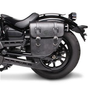 Satteltasche passend für Suzuki Intruder VL 1500 / 250 LC Texas Craftride 10Ltr links in schwarz