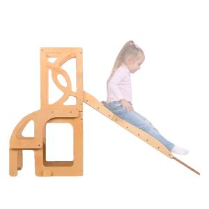 Turnul de invatare Montessori Divit LT1 masa pentru copii cu taburet DPL1