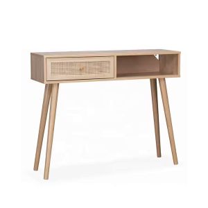Konsolentisch Divit KT5 Beistelltisch Holz 100cm x 81cm x 30cm