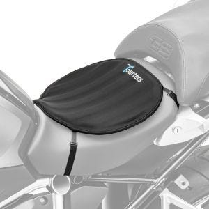 Motorrad Gel Sitzkissen Tourtecs Neopren L Gelkissen Sitzauflage in schwarz_1